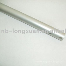 anodized aluminium round tube with hole drilling